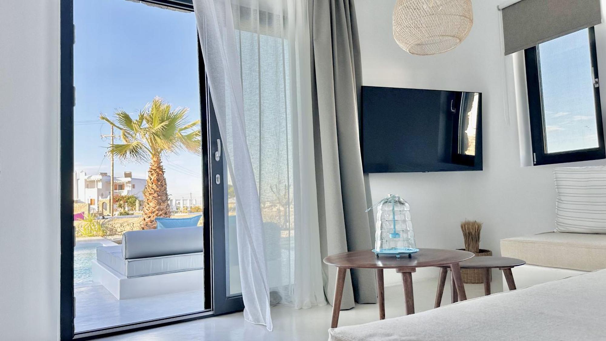 Myconian Theros Luxury Suites Ano Mera Zimmer foto